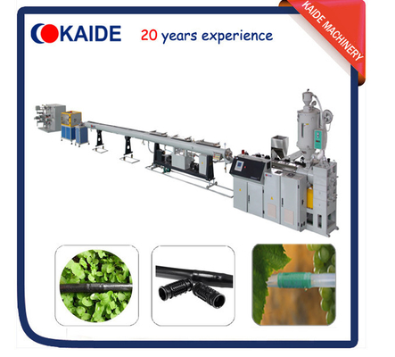 PE 점적 관수 관 생산 라인 KAIDE 공장을 위한 플라스틱 관 생산 기계