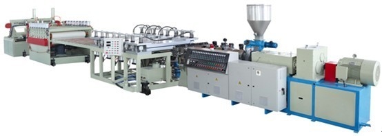 PVC Foam Sheet Plastic Extrusion Line For Free Foam Sheet , 5mm - 25mm Sheet