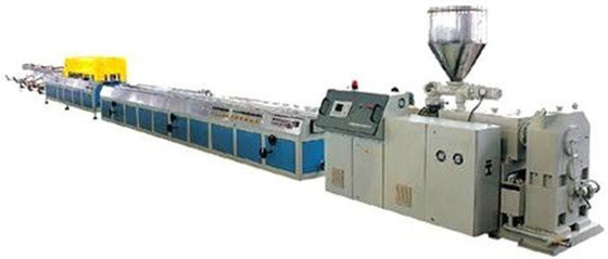 PVC , PE Plastic Pipe Production Line / Extrusion Machinery 5hole , 6hole , 7hole