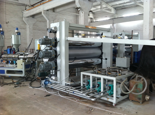 Multi-Layer Plastic Board Extrusion Line , PE / PP Board Machine