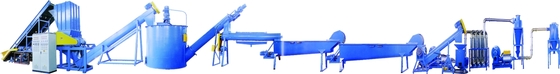 350 - 2000kg / h Industrial PET Recycling Machine for Waste Bottle