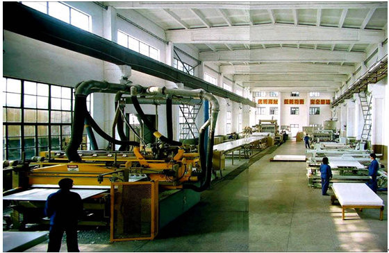 PE Plastic Construction Sheet Extrusion Line With Single Screw Extruder , Feeding Machine