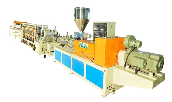 Single Layer PVC Sheet Plastic Extrusion Line For Glazed Tile , Anti-Corrosion