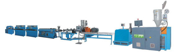 High Speed Plastic Extrusion Line For Drip Irrigation Tape , Wall Thickness 0.12 - 0.15mm