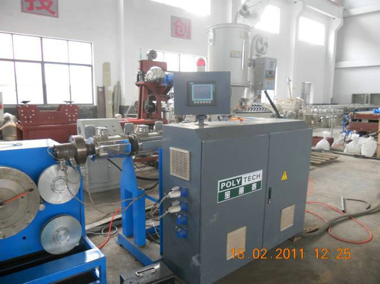 High Speed Plastic Extrusion Line For Drip Irrigation Tape , Wall Thickness 0.12 - 0.15mm