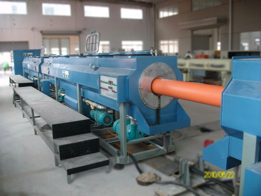 Automatic PE Plastic Extrusion Line , PE Pipe Production Line High-Efficient