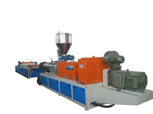 PP / PE / PVC Sheet Plastic Extrusion Line Machine For Translucent Roofing Sheet