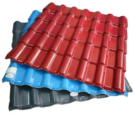 PVC / PMMA Plastic Extrusion Line For Composite Multi-Layer Glazed Roofing Tile