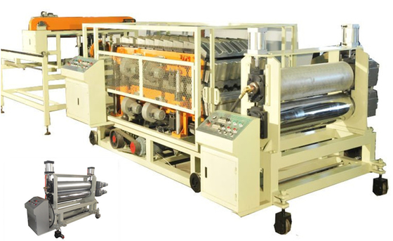 PVC Glazed Plastic Roofing Tiles Extrusion Line , Tile Roll Forming Machine