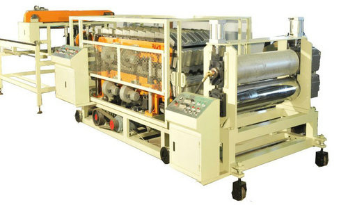 2 Layer Glazed Plastic Roofing Tiles Extrusion Line Full Automatic CE ISO
