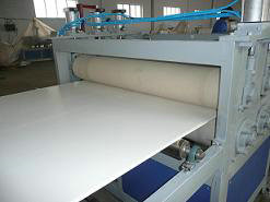 PVC Plastic Free Foam Sheet Extrusion Line For Decorative Building Material