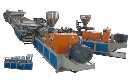 WPC Foam Sheet Extrusion Line , long life Foam Board Making Machine