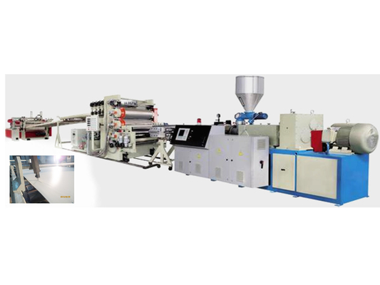 Compact Foam Sheet Extrusion Line Reliable PVC Foam Board For Cabinets