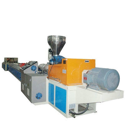 High Automation Plastic Profile Extrusion Line , WPC Profile Production Line