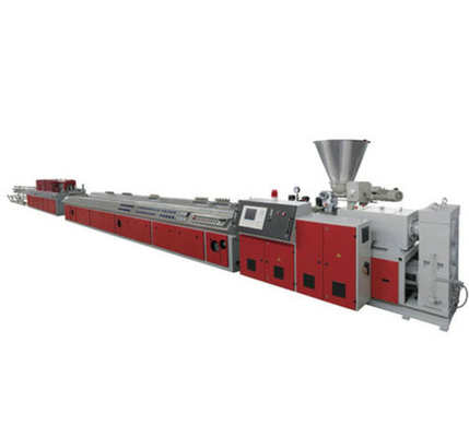 Plastic WPC Profile Extrusion Line High Efficiency Easy Operation CE ISO