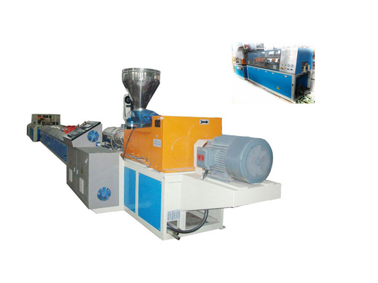 Fire Retardant Plastic Profile Extrusion Line , PVC Profile Production Line