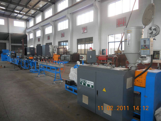 Automatic Plastic Drip Irrigation Pipe Extrusion Line / Machine , High Speed