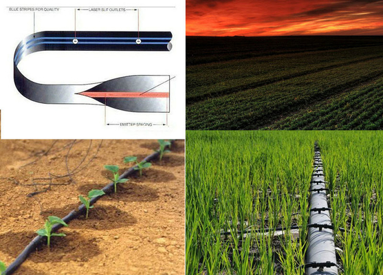 Automatic Plastic Drip Irrigation Pipe Extrusion Line / Machine , High Speed