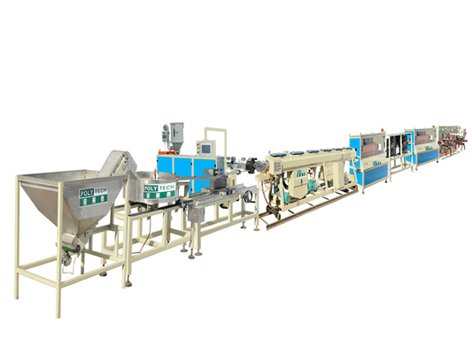 Round Dripper Inlay Drip Irrigation Pipe Production Line High Accuracy