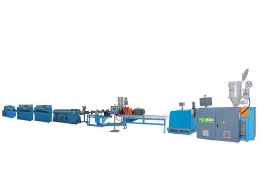 Plastic Water Pipe Drip Irrigation Pipe Production Line With Flat Dripper