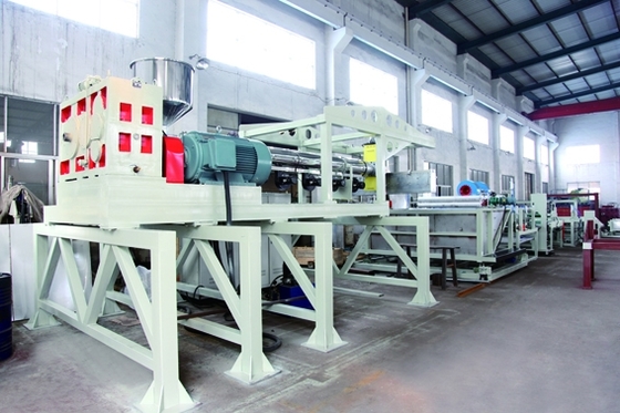 SJ100 6 Sections 48KW Double Screw Extruder for PVC Pipe, Sheet, Profile