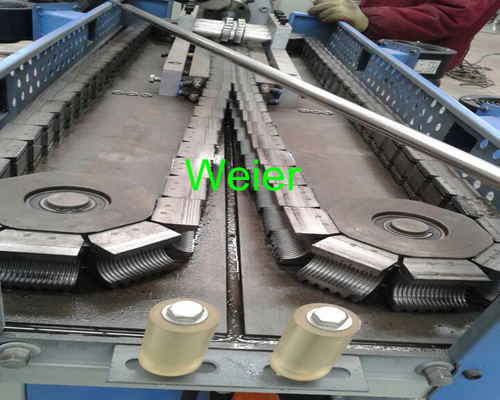 MPP / PA Corrugated Pipe Production Line With Single Screw Extruder
