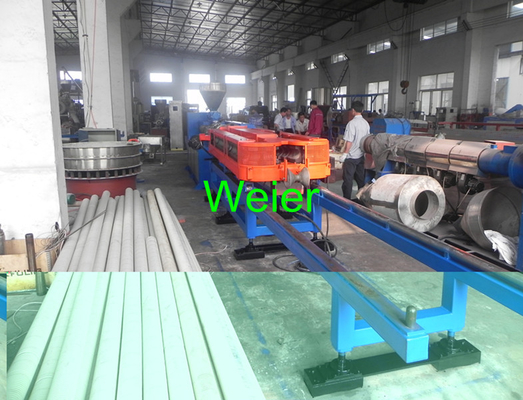 UPVC Plastic Double Wall Corrugated Pipe Production Line / Equipment 50 To 800mm
