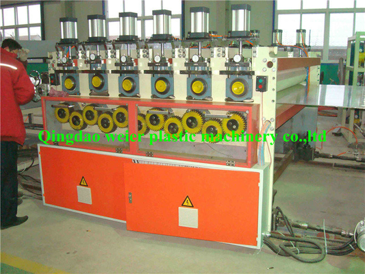 2100mm PC / PP Plastic Sheet Extrusion Line For Hollow Board , 300kg/h