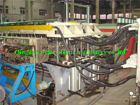 2100mm PC / PP Plastic Sheet Extrusion Line For Hollow Board , 300kg/h