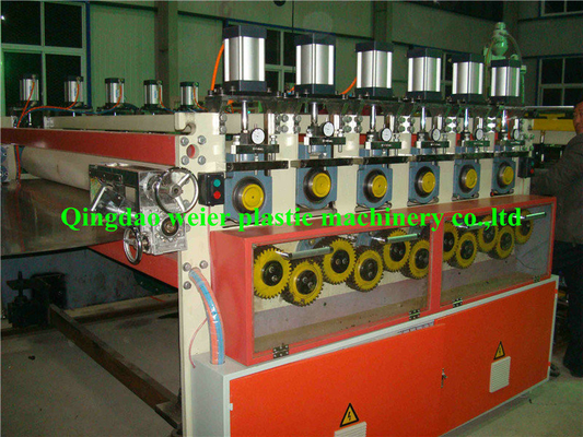 2100mm PC / PP Plastic Sheet Extrusion Line For Hollow Board , 300kg/h