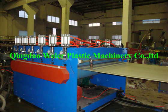 PE / PP Hollow Sheet Extrusion Line , Plastic Sheet Extrusion Machine