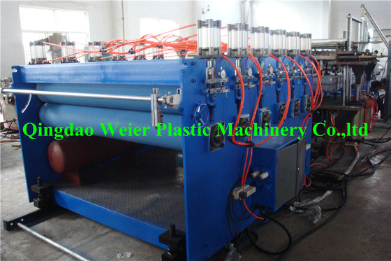 PE / PP Hollow Sheet Extrusion Line , Plastic Sheet Extrusion Machine