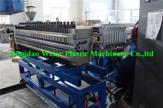 PE / PP Hollow Sheet Extrusion Line , Plastic Sheet Extrusion Machine