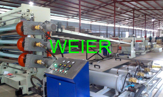 ABS / HIPS plastic Sheet Extrusion Machine Equipment With Single Screw Extruder SJ-120