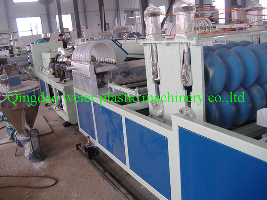 Plastic PVC Corrugated Tile Extrusion Line / Equipment For PVC Glazed Roofing Tile